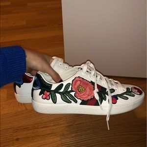 Gucci Floral Sneakers